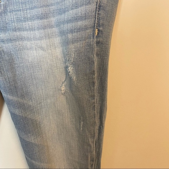 Abercrombie Light Wash Distressed Skinny Jeans Size 2 - Picture 6 of 12